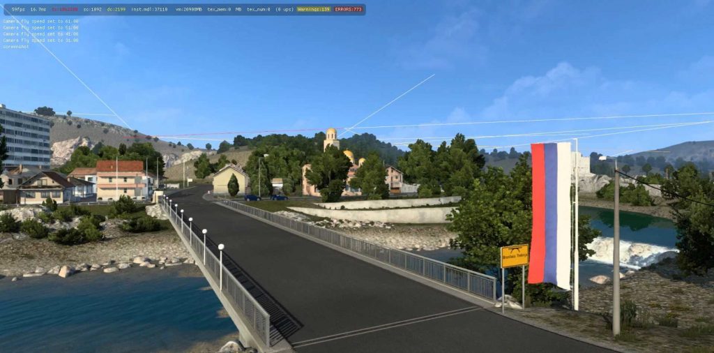 West Balkans Sign Addon Fix v1.0 1.48.5 ETS2 - Euro Truck Simulator 2 ...