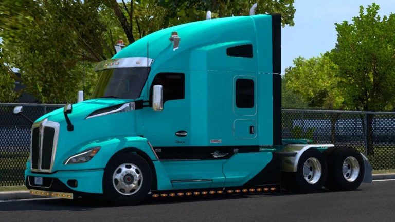 Kenworth T680 2022 Accesories Pack v5.1 ATS - Euro Truck Simulator 2 ...
