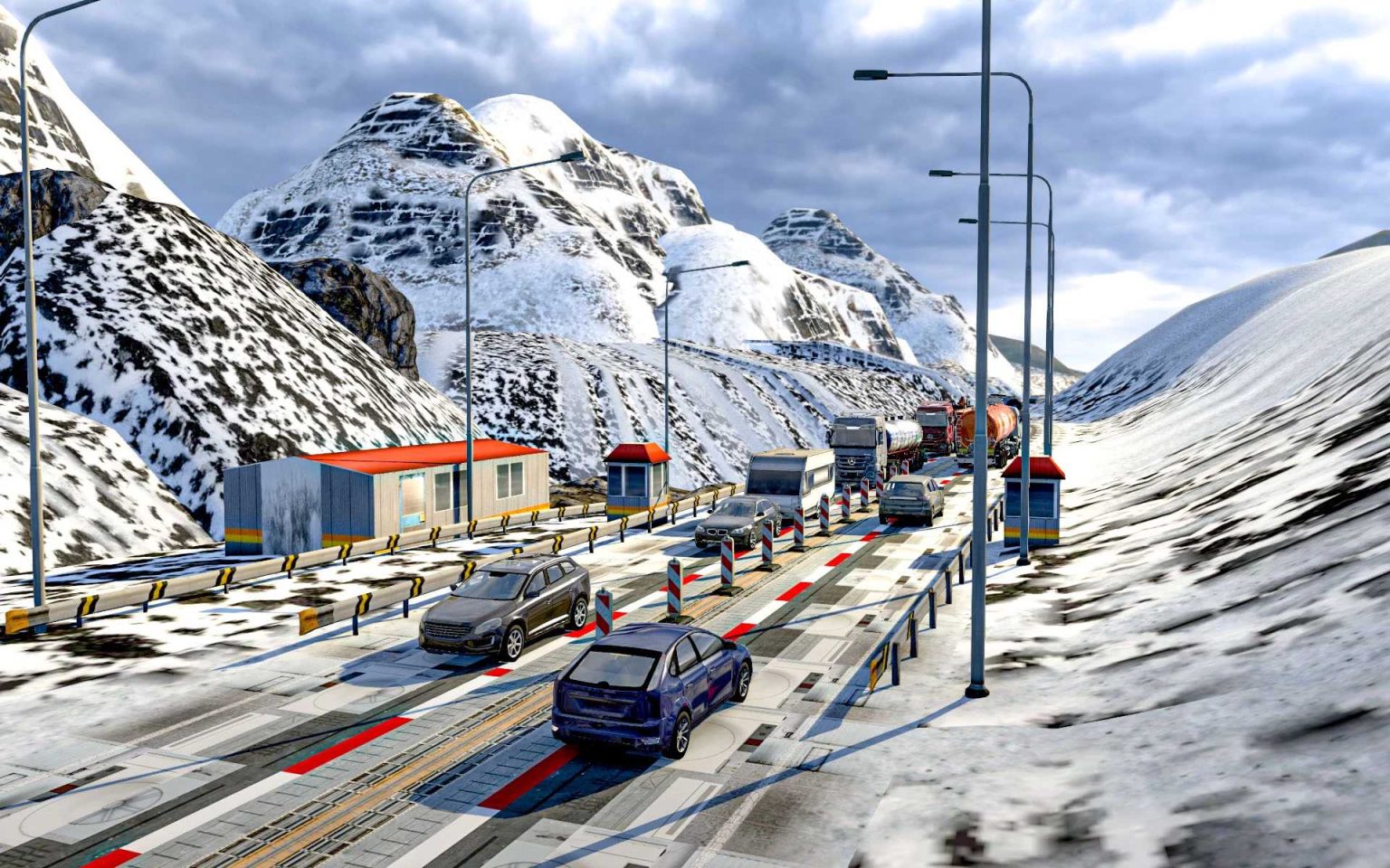 Mega Andes Map Mod v6.6 For 1.55 and 1.56 ETS2 - Euro Truck Simulator 2 ...