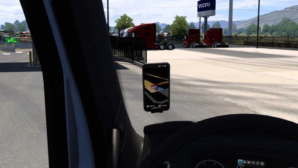 ETA and rest on Cabin Accessory GPS v1.3 ATS - Euro Truck Simulator 2 ...
