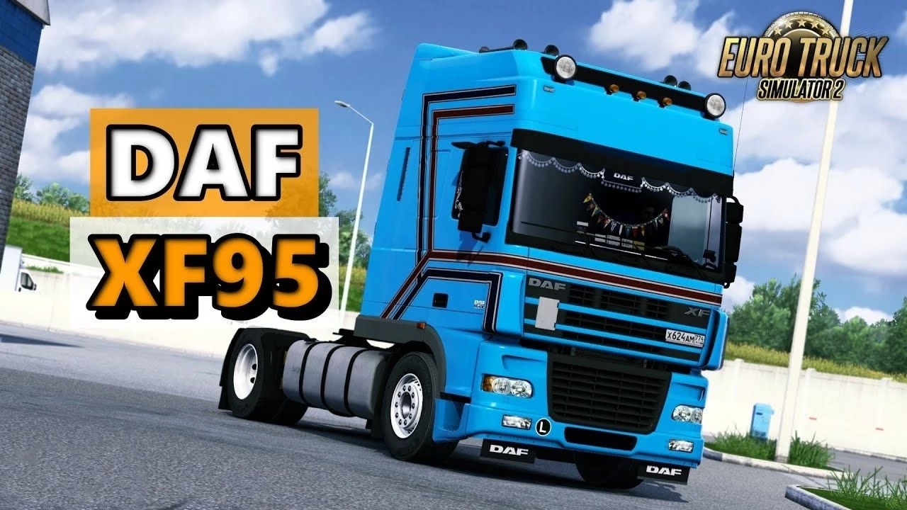 DAF 95XF by Soundwave v1.2 1.58 ETS2