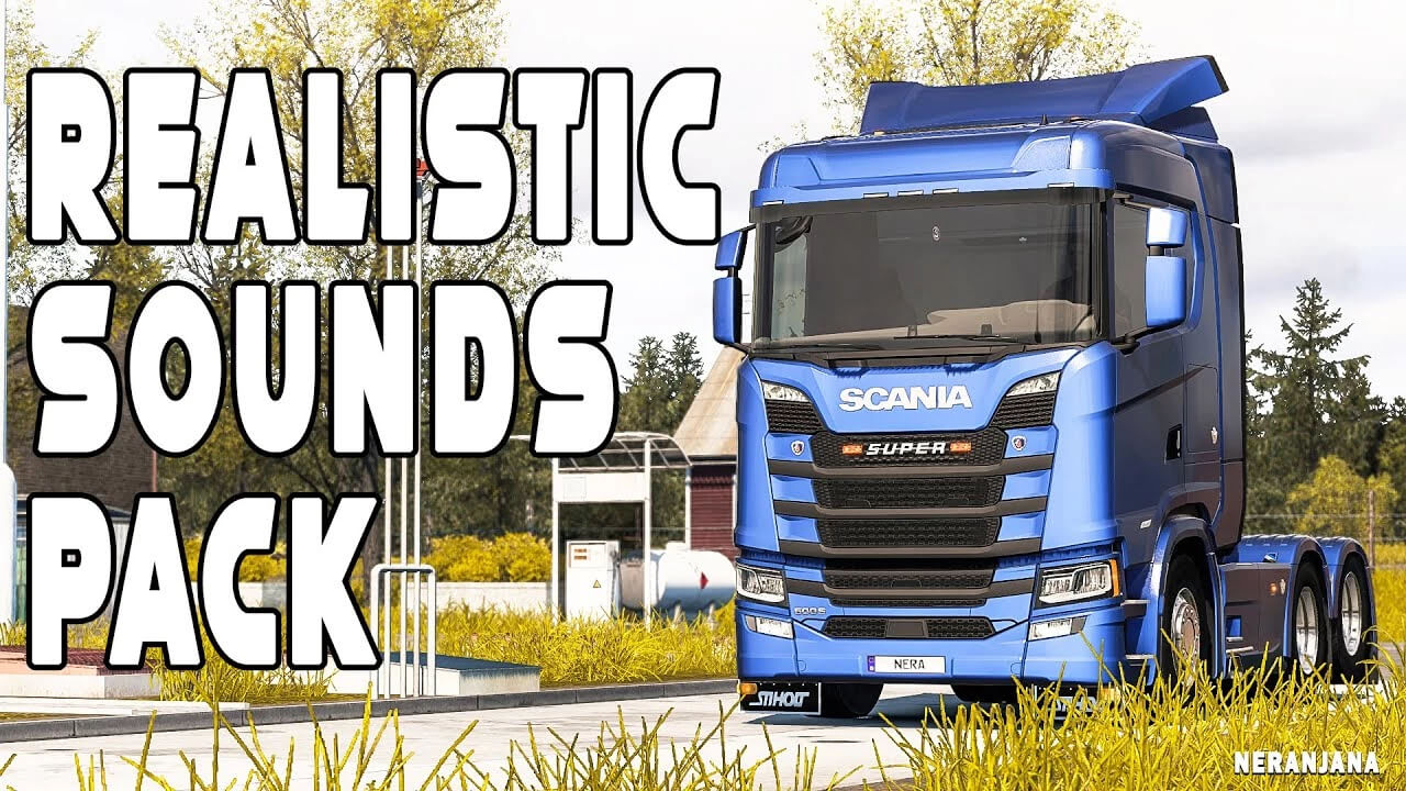 Sound Fixes Pack v26.19 gratuito eleva a imersão sonora no Euro Truck Simulator 2