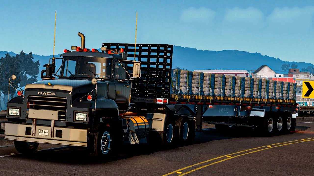 Mack RD400 v1.58 para American Truck Simulator: Mod Imperdível