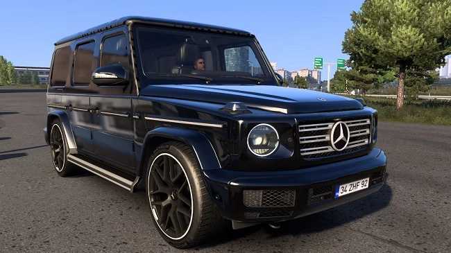 Novo mod Mercedes-benz G 500 2021 v1.0 chega para ETS2 e ATS
