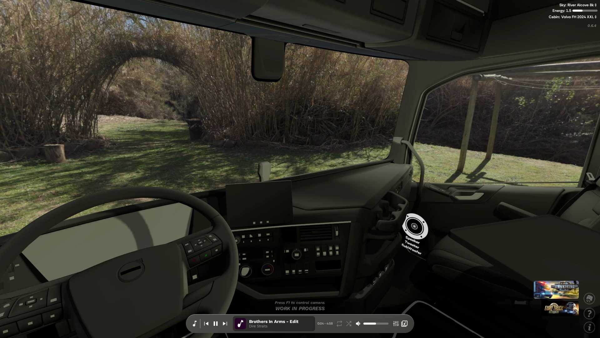 Atualização do RadioStation 3D v1.0 integra ETS2 e ATS com novo skybox e correções de bugs