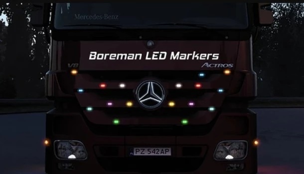 Boreman LED Marker Lights Pack v1.59 ETS2