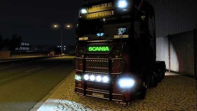 Scania NG LED Badge v1.59 ETS2