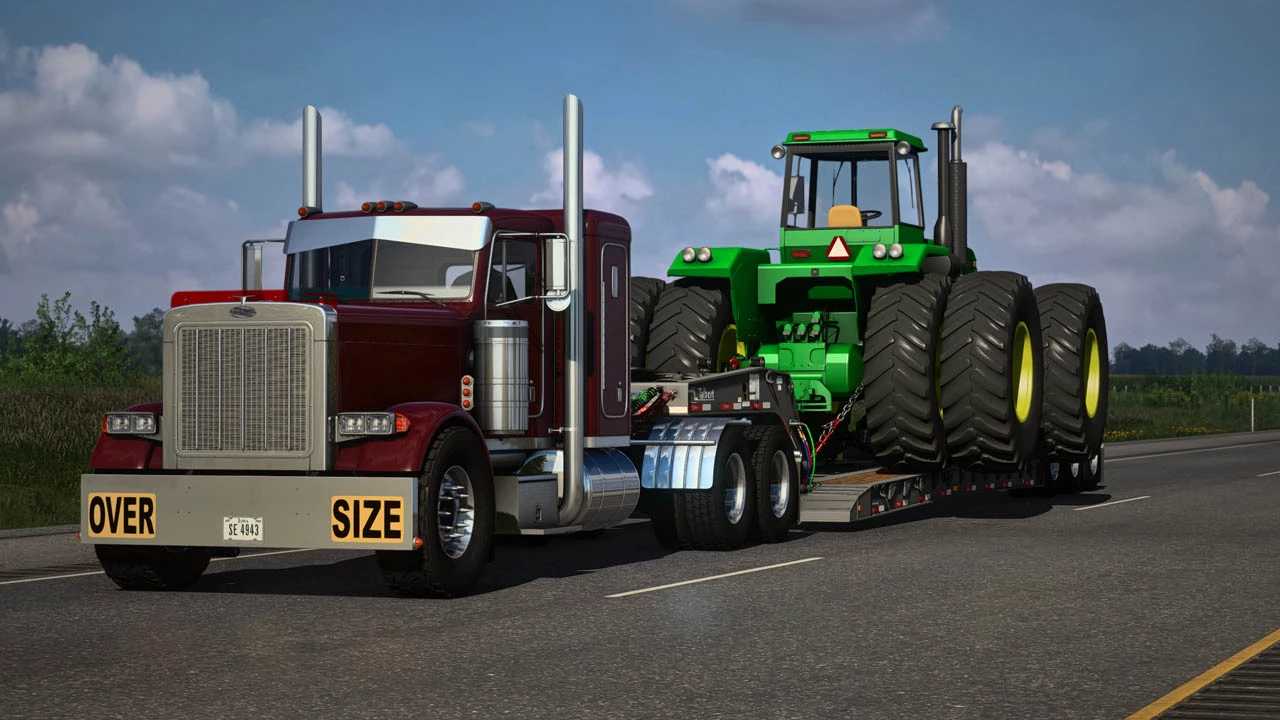Talbert 55CC Lowboy v1.0 para American Truck Simulator - Download Grátis Talbert 55CC Lowboy v1.0 para American Truck Simulator - Download Grátis