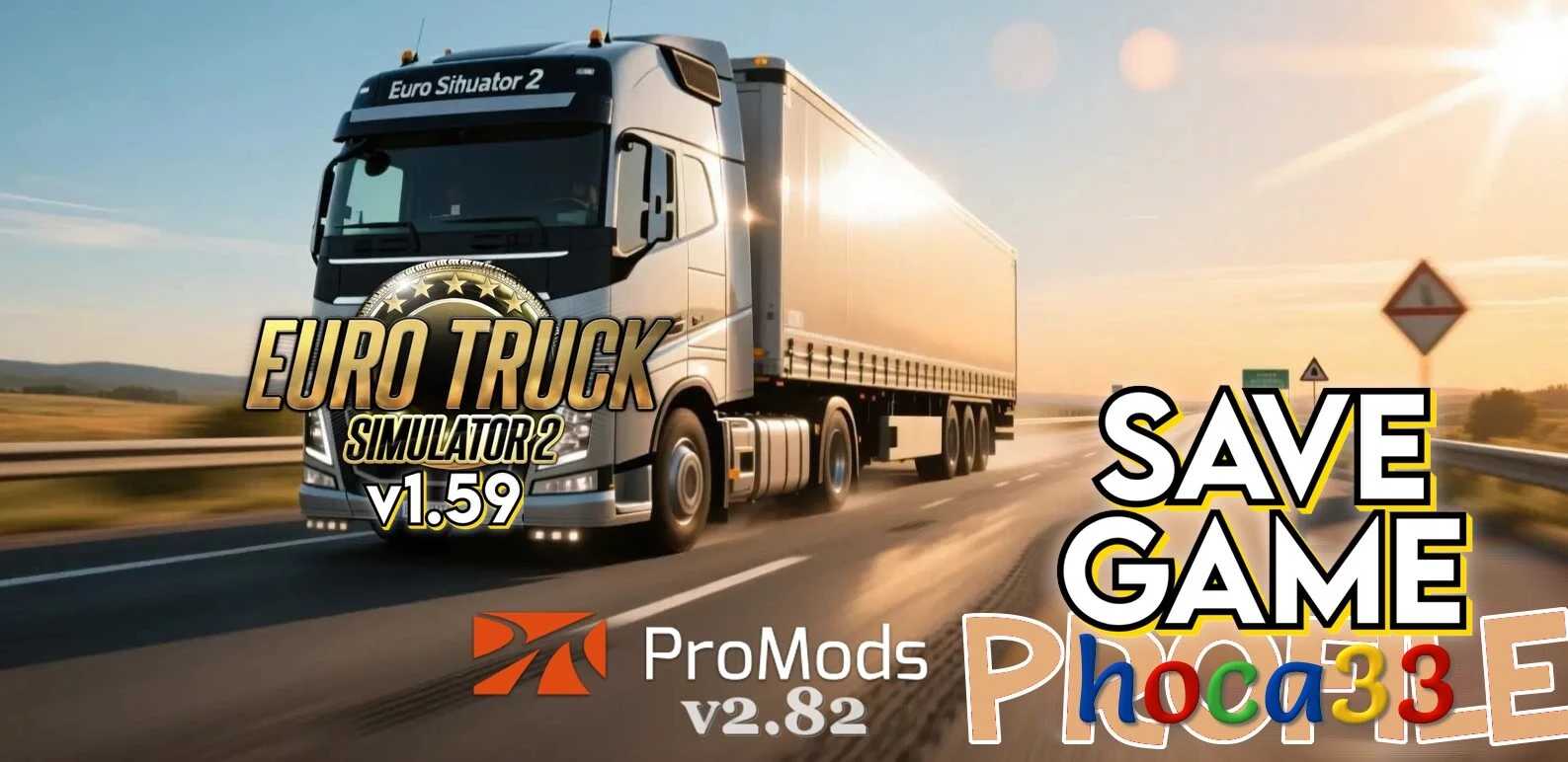 ProMods Europe v2.82 1.59 FULL Save (100%) v1.0 ETS2