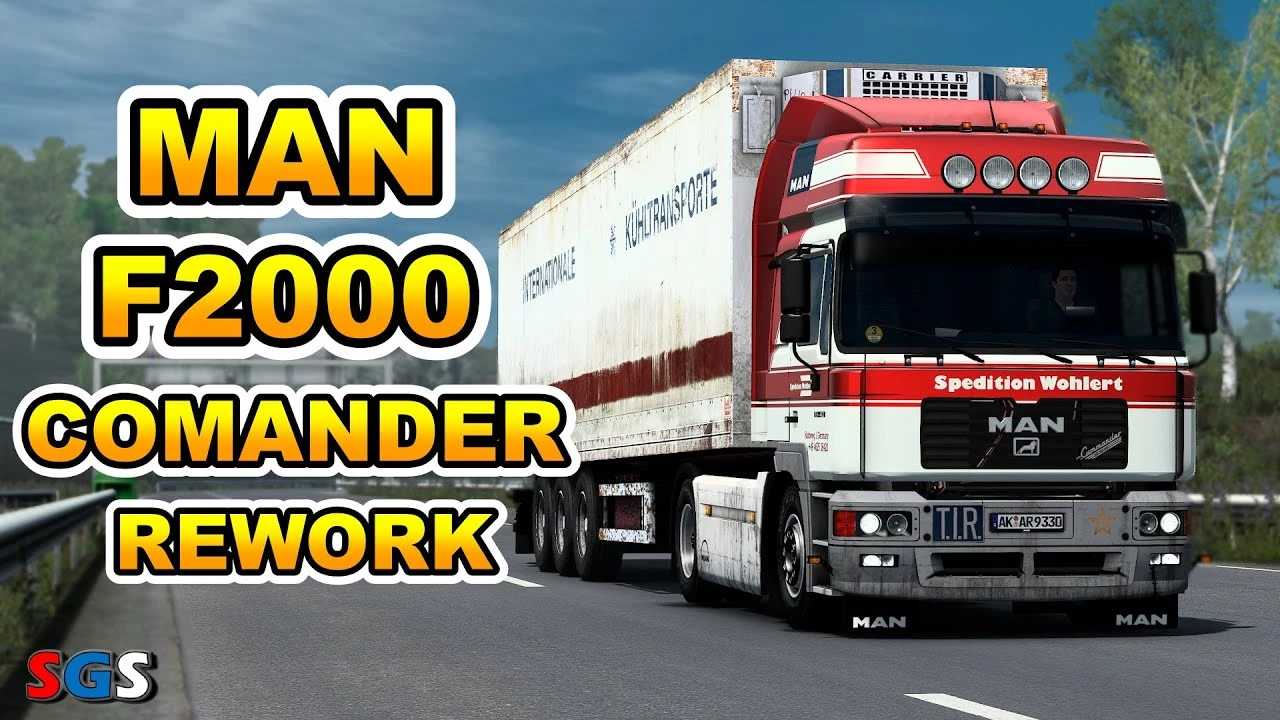 MAN F2000 Commander Rework v26 1.60 ETS2 - Euro Truck Simulator 2 Mods ...