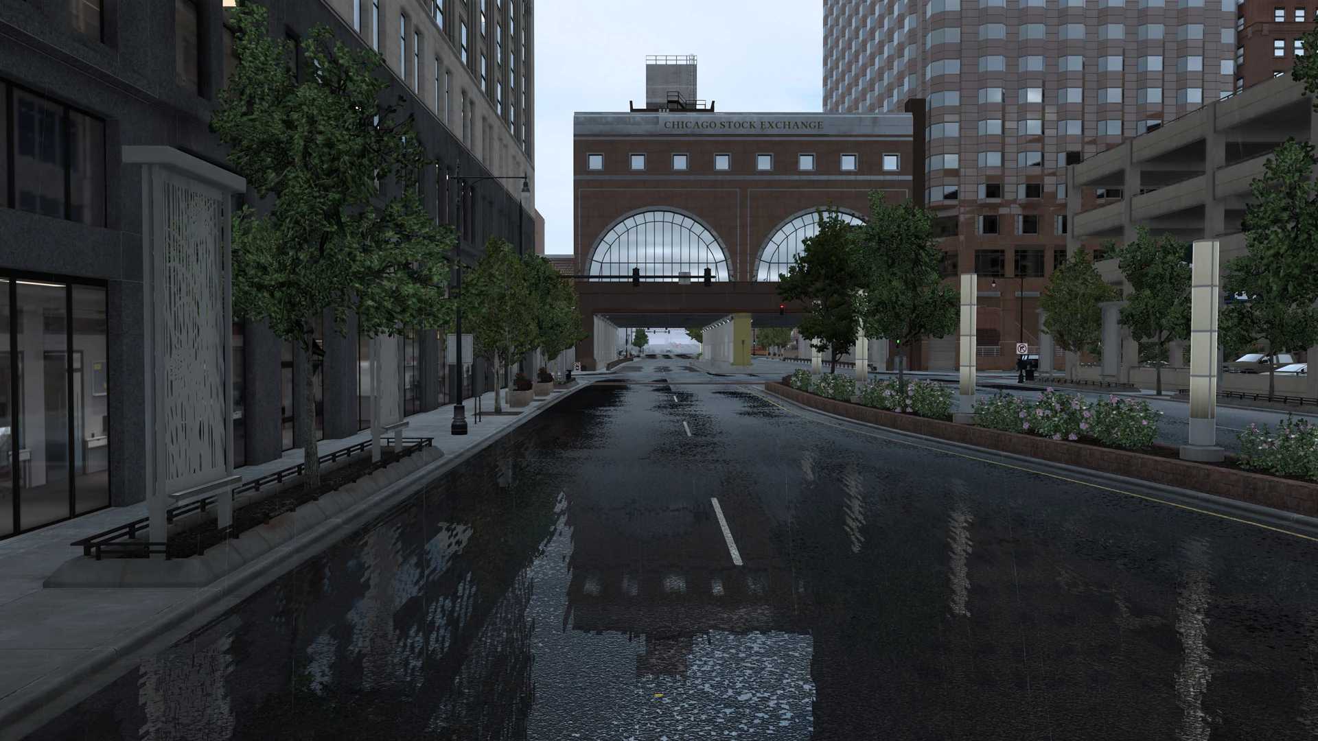 Realistic Rain Reflections Standalone v1.1 ETS2