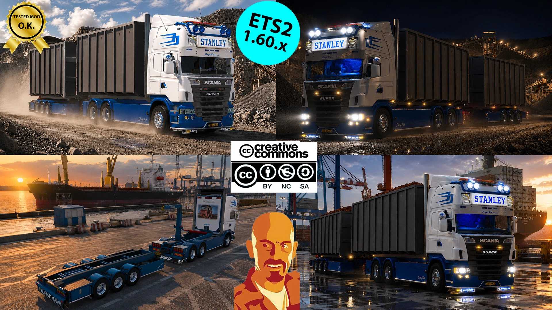Scania R560 V8 Custom ETS2 thumbnail 3