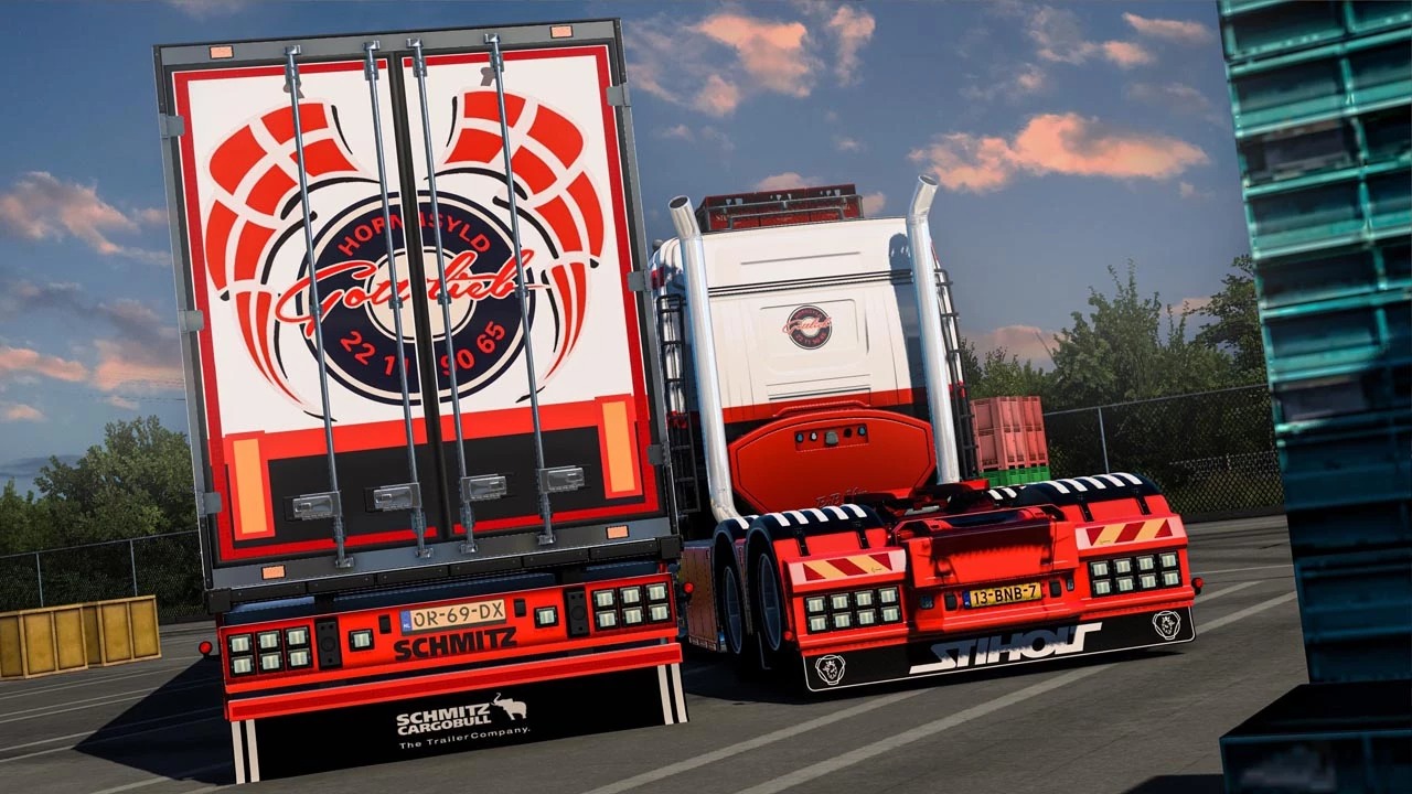 Scania R660 DANMARK + Trailer v1.60 ETS2 thumbnail 4