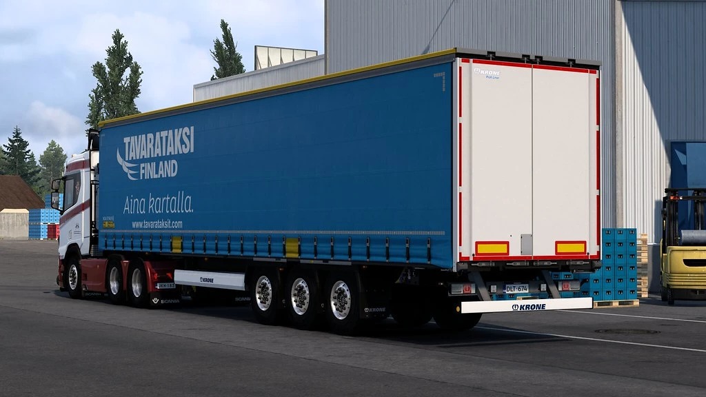 Skinpack for Smaen Krone revived mod v1.1 ETS2