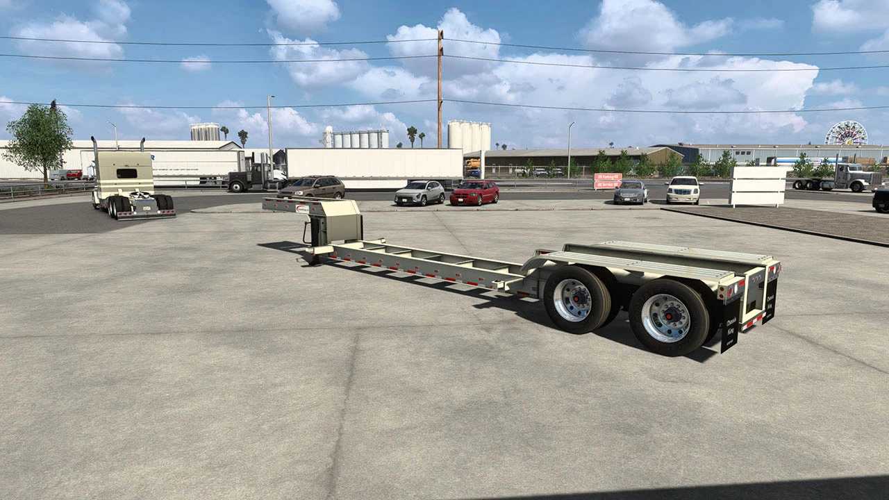 Chassis King Double Drop Container Chassis v1.0 1.60 ATS - Euro Truck ...