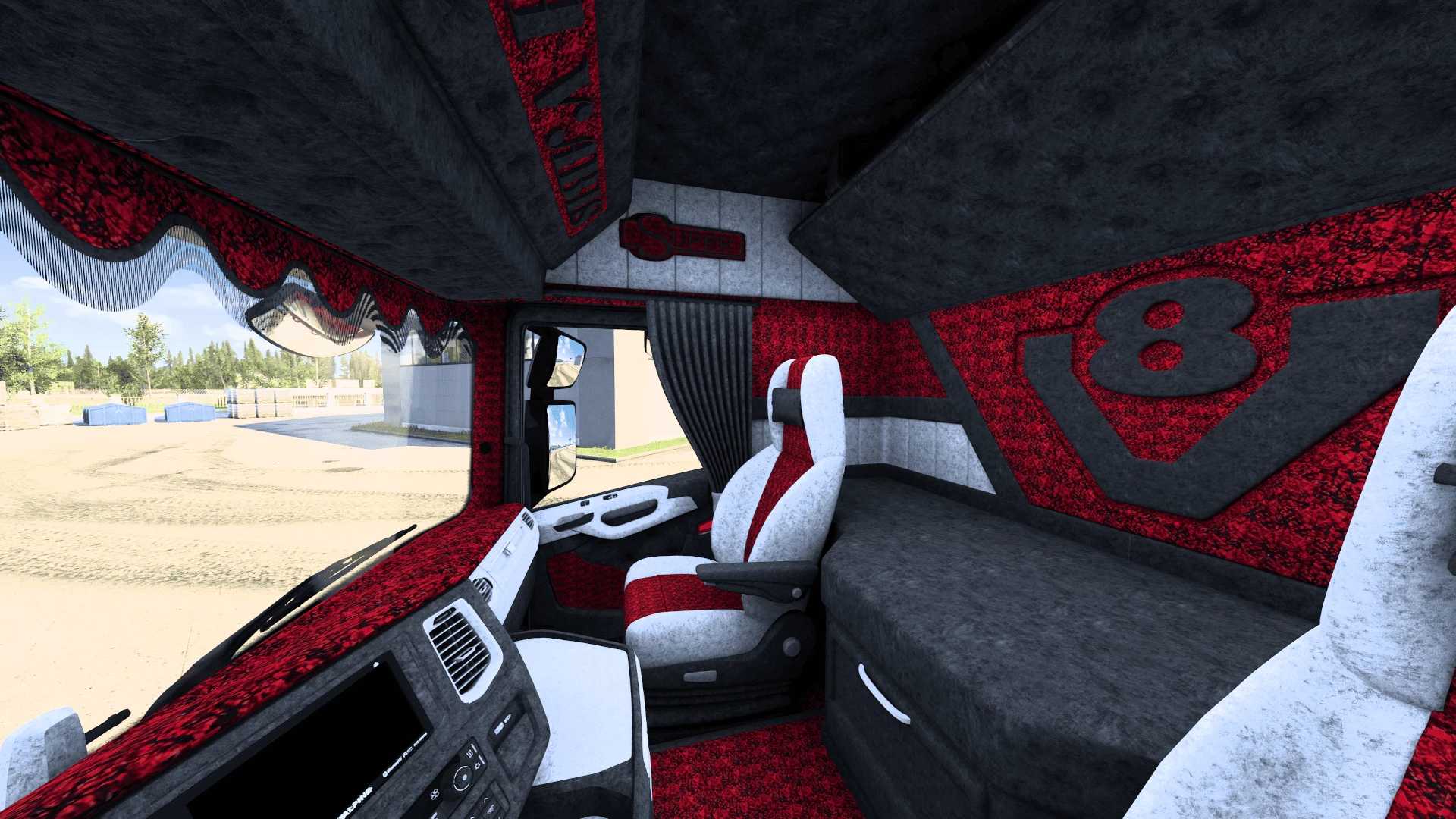 Interior Scania S/R Next Gen v1.1 ETS2 thumbnail 2