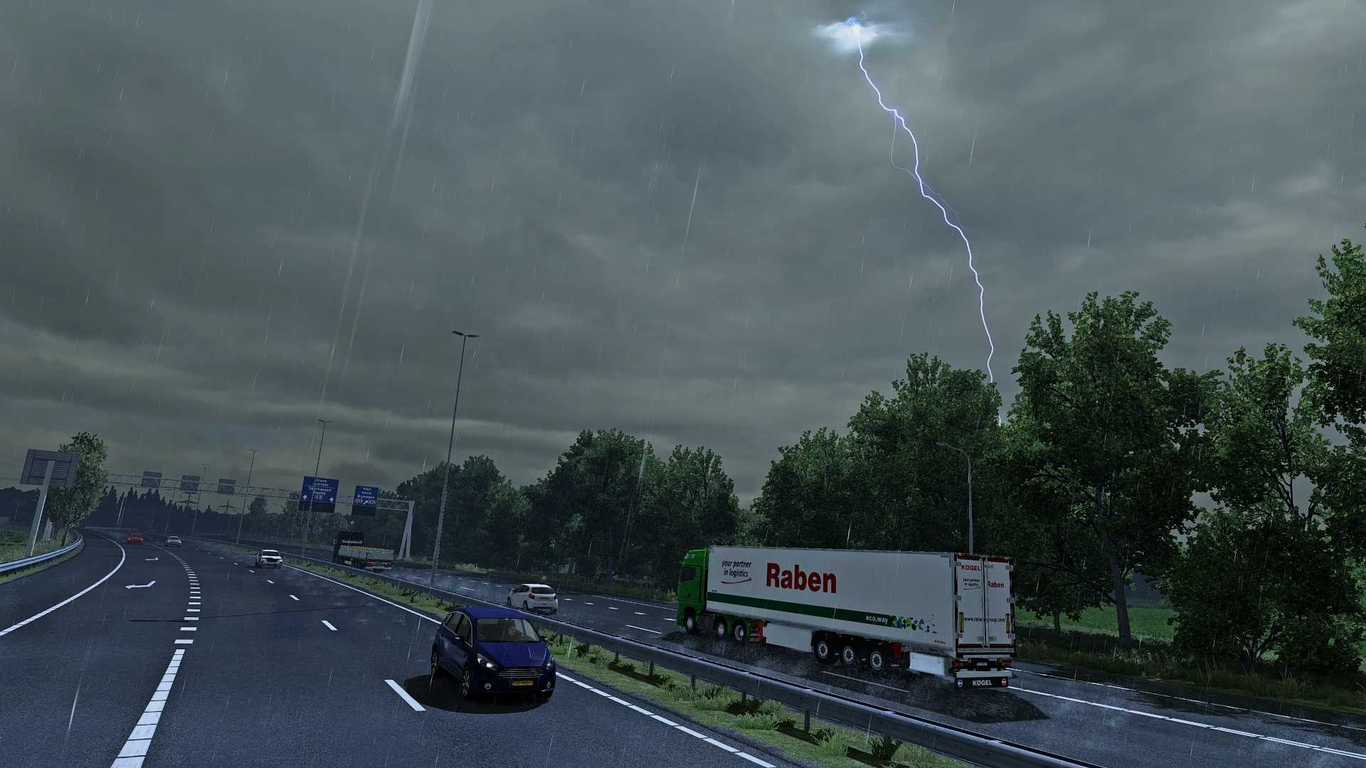 Realistic Weather System 1.60 ETS2 thumbnail 2