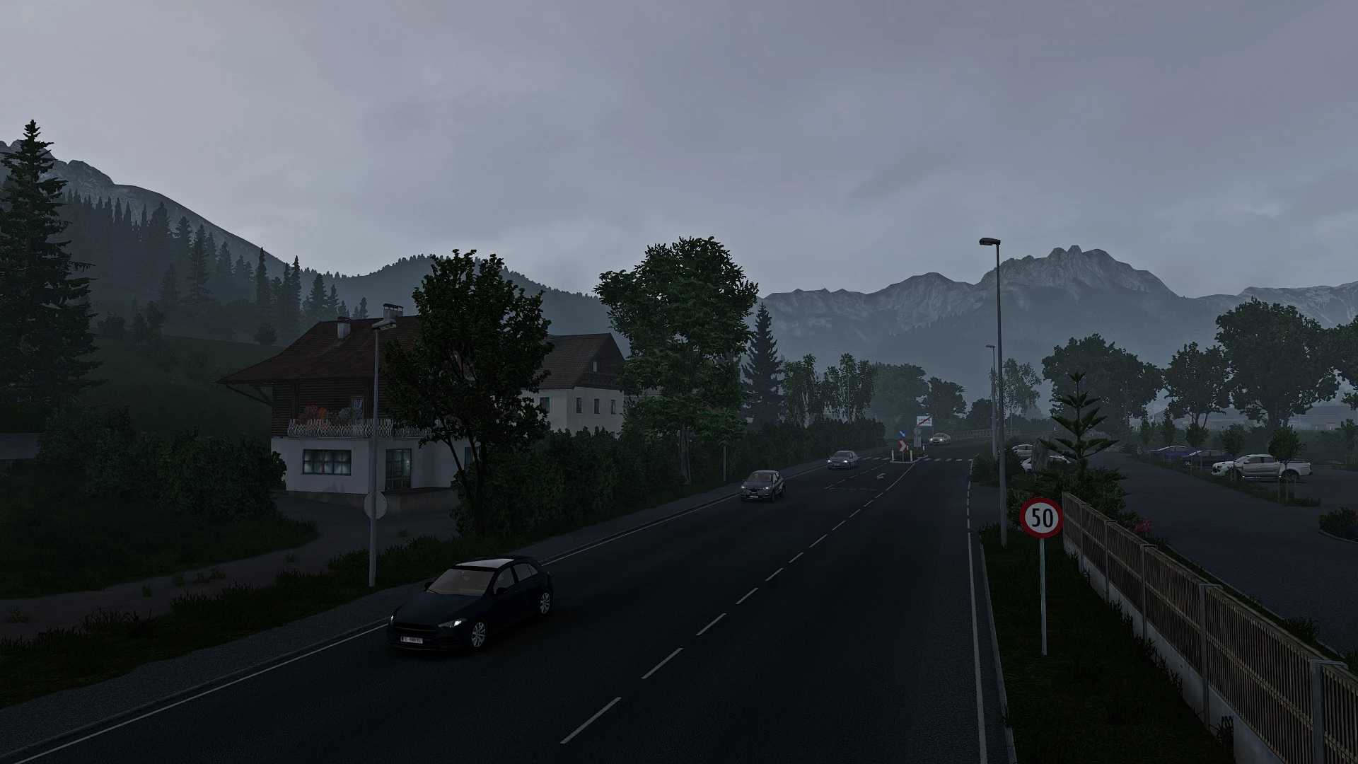 Realistic Weather System 1.60 ETS2 thumbnail 3