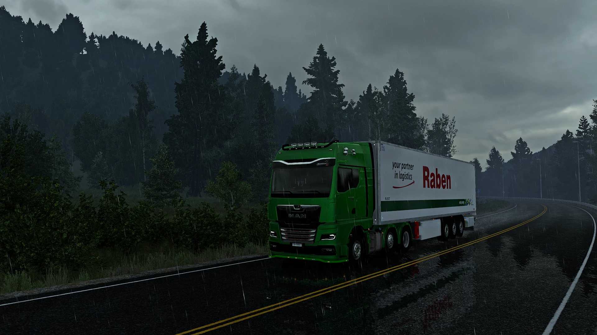 Realistic Weather System 1.60 ETS2 thumbnail 6