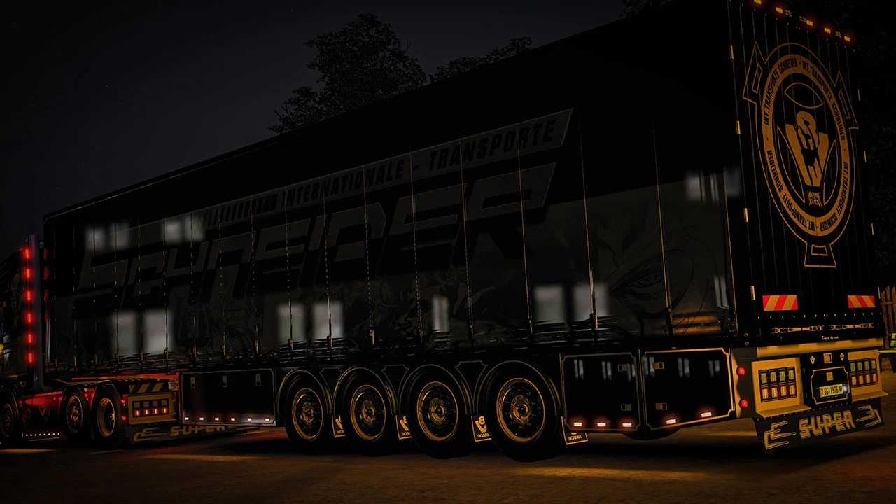 Scania V8K R520 + Trailer v1.60 ETS2 thumbnail 2