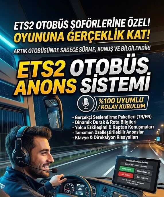 Voice Announcement v1.0 ETS2 thumbnail 2