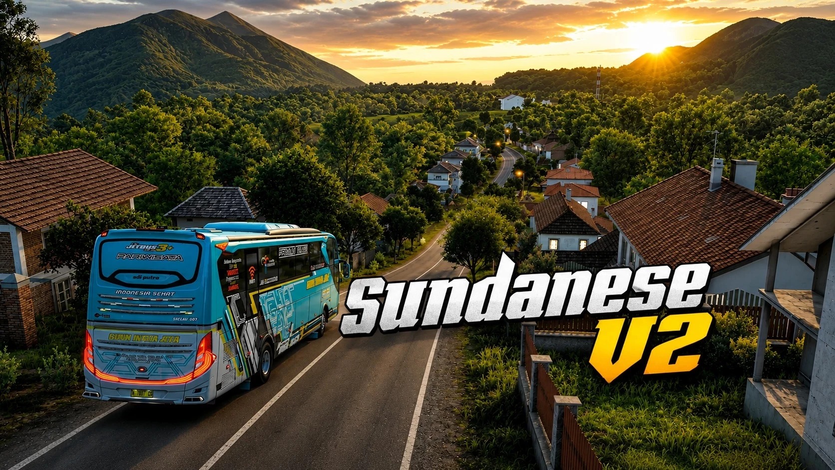 Sundanese v2.0 Map 1.57 – 1.60 ETS2