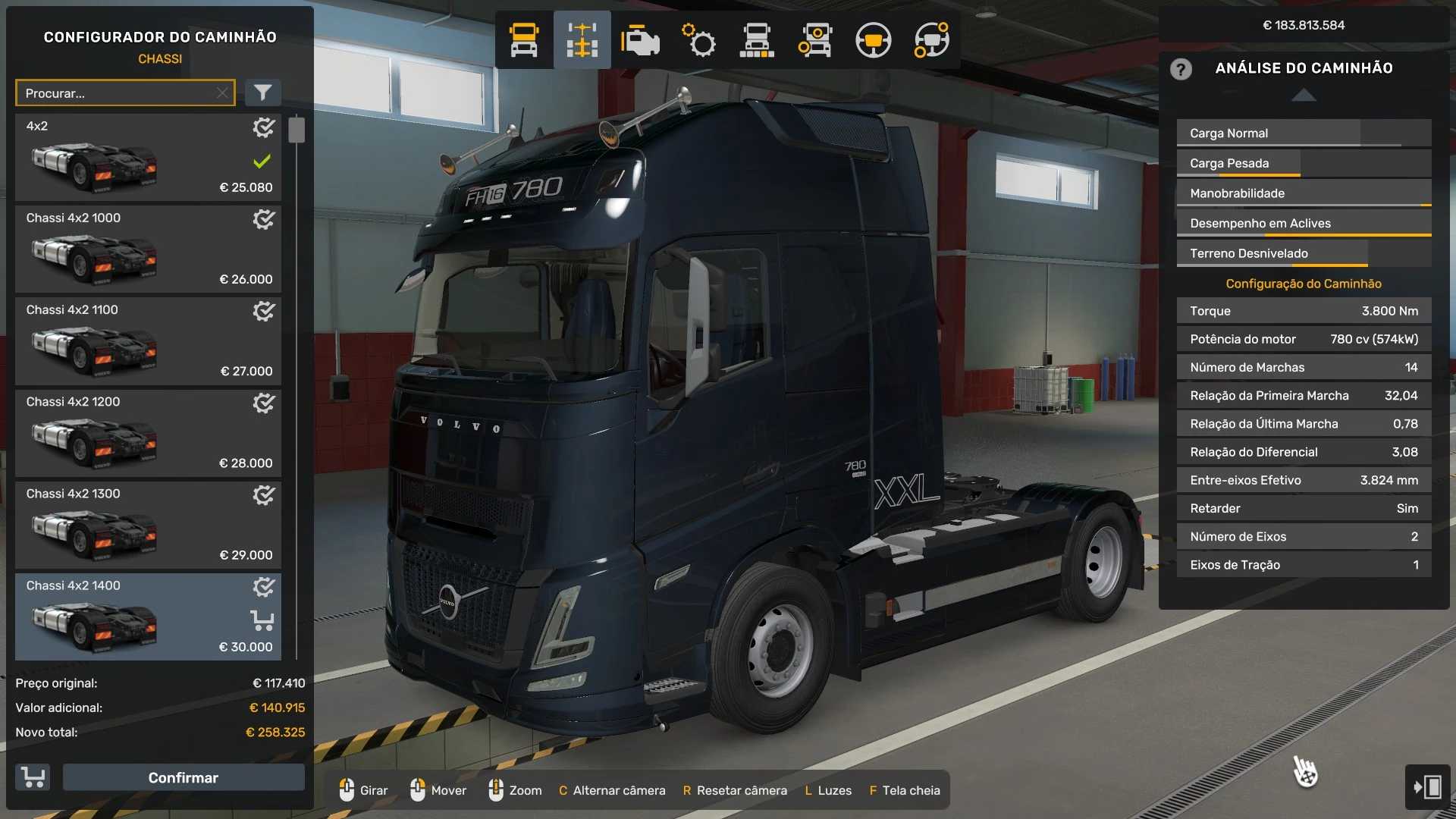 CHASSIS TRUCKS 11 09 2026 1.40 1.61 ETS2