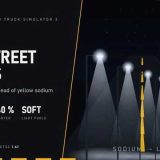 DBM LED Street Lights v1.61 ETS2 thumbnail 4