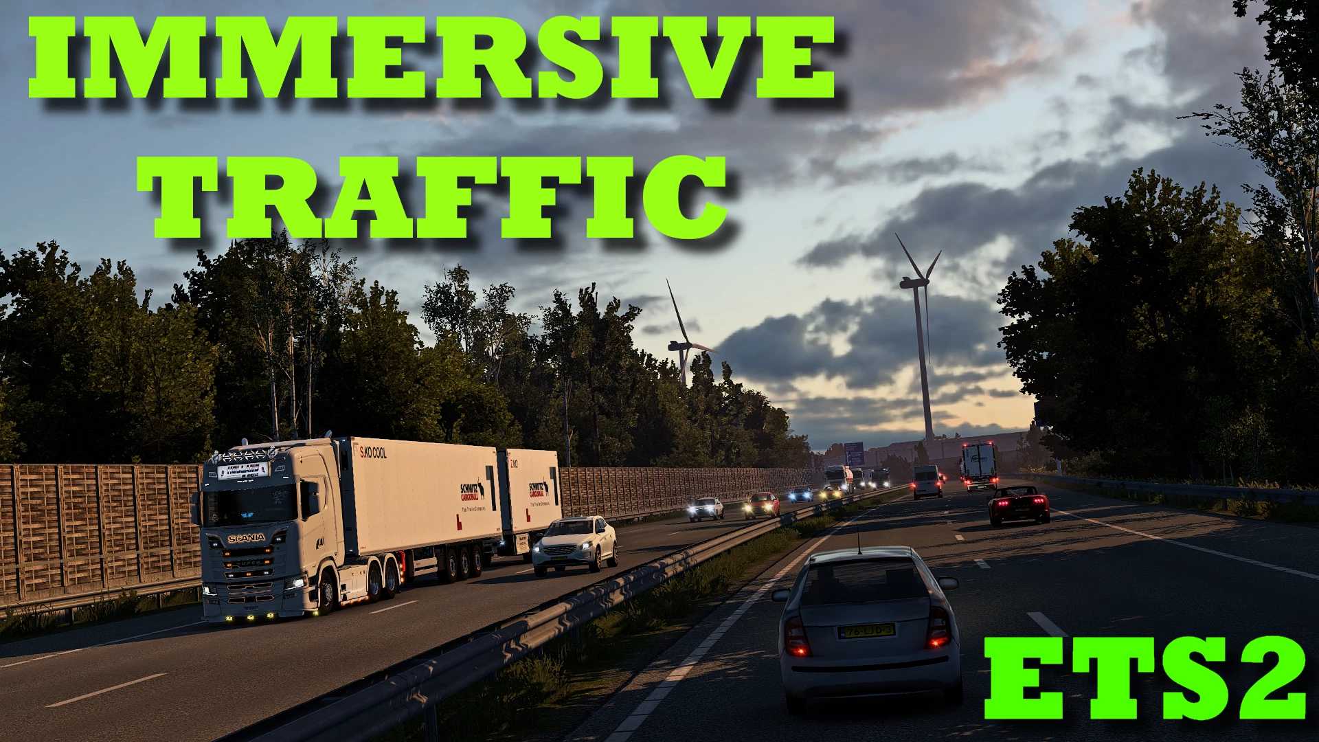 Immersive Traffic v1.1 ETS2