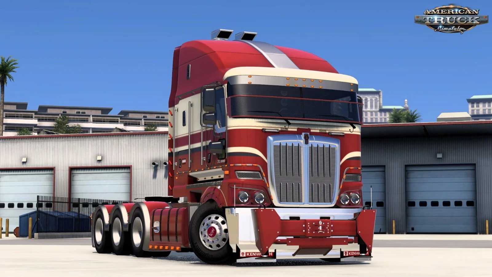 Kenworth K220 + Interior v1.1.3 ATS