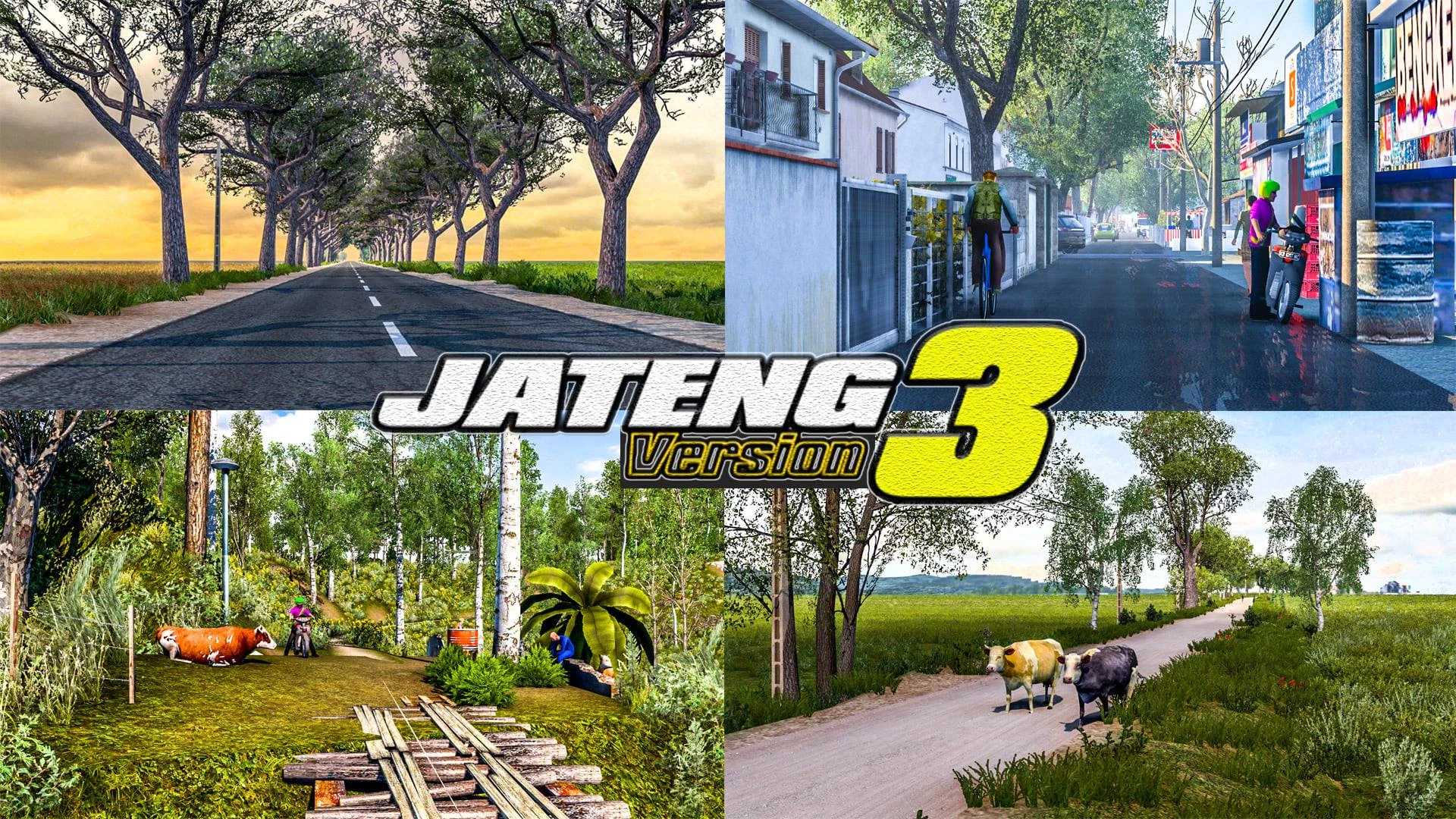 New Jateng Map v3.3 ETS2 1.61 ETS2