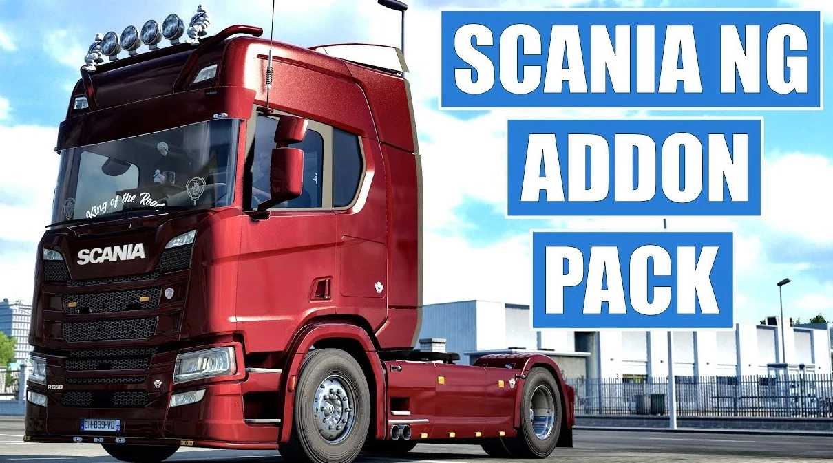Scania NG Addons Pack v1.61 ETS2