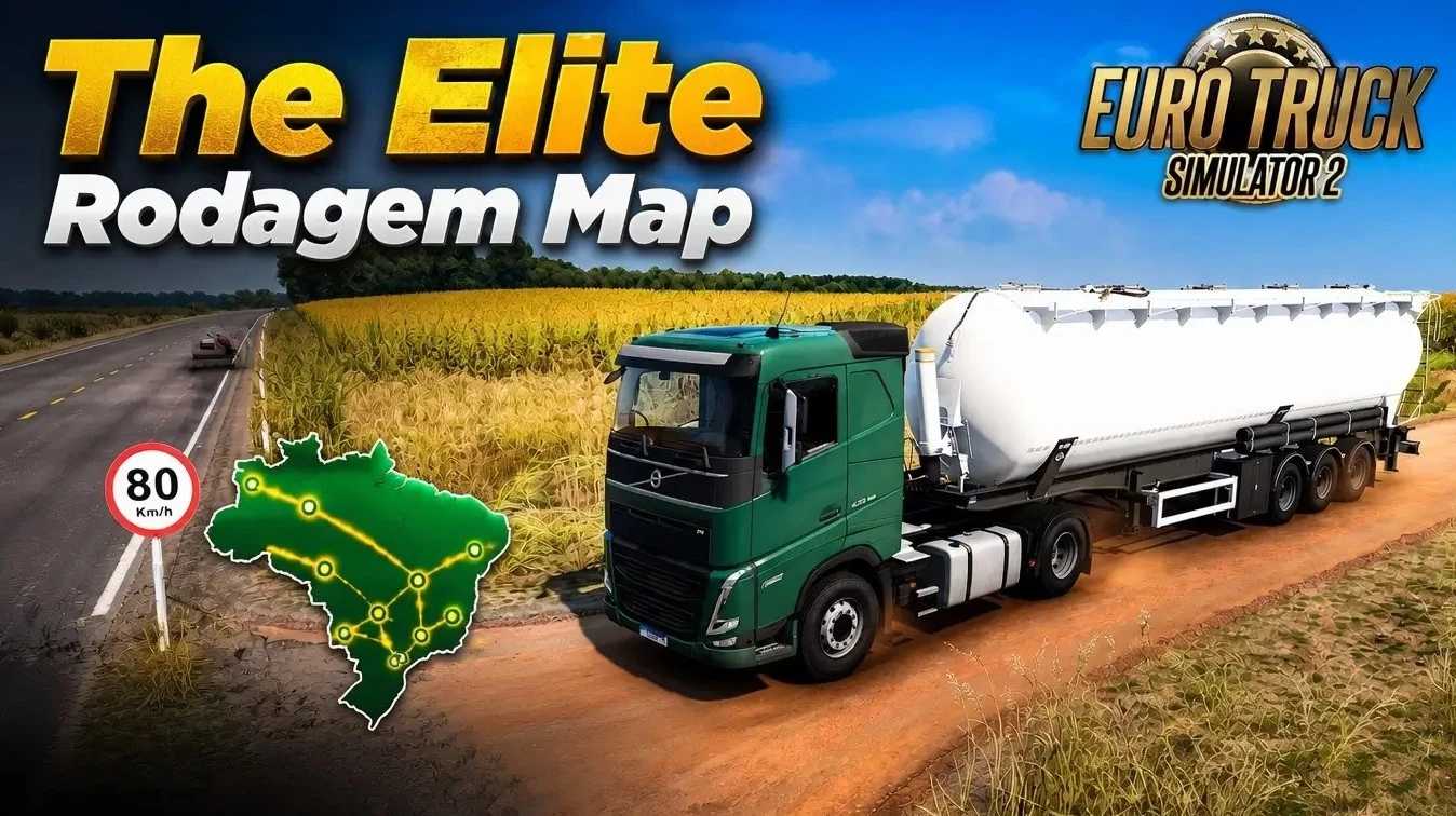 The Elite Rodagem Map v2.0.2 ETS2