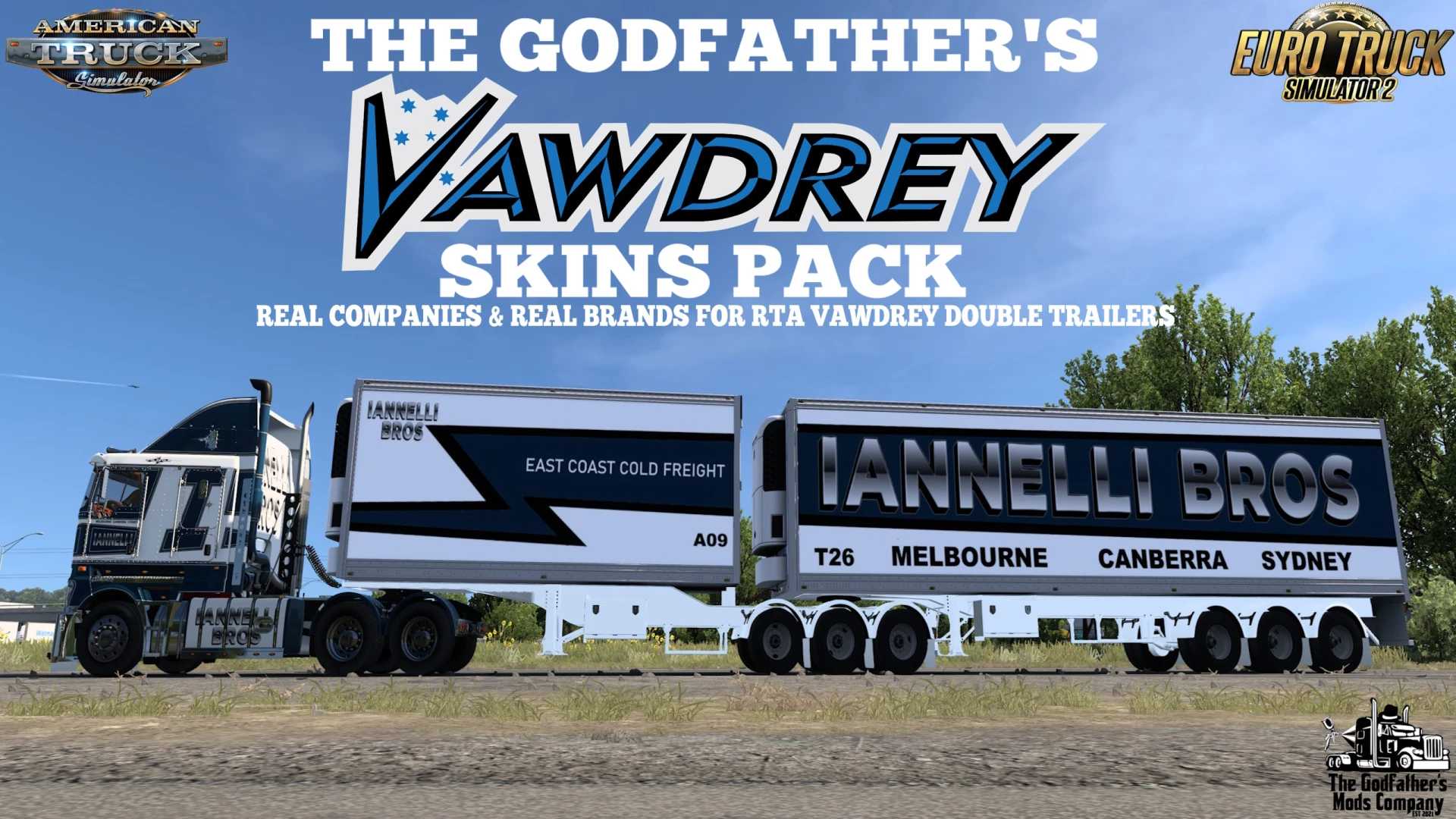 The Godfather’s Vawdrey Trailer Skins Pack v1.3 ATS
