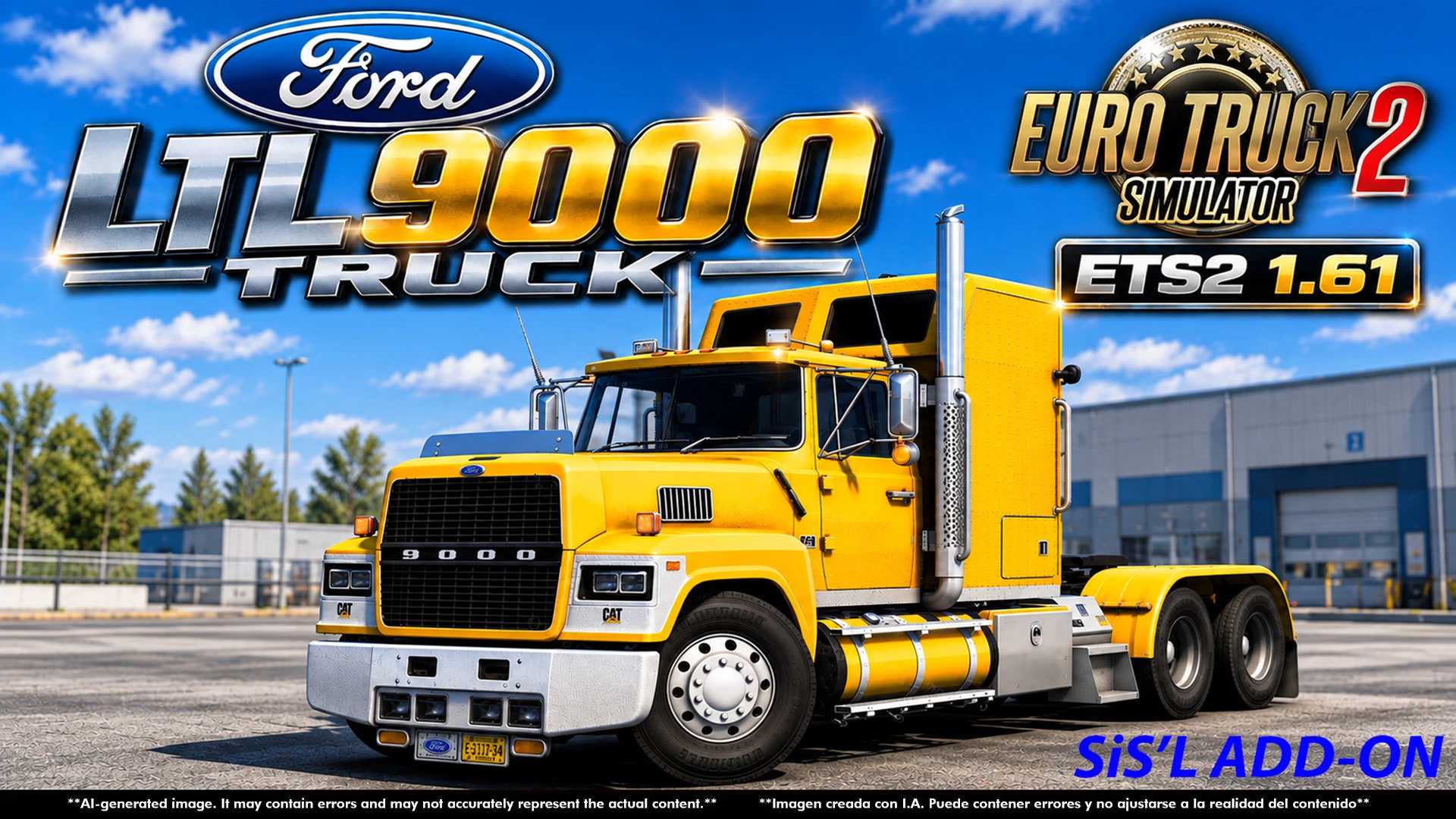 FORD LTL 9000 SiS’L MEGAPACK ADD-ON v4.0 ETS2