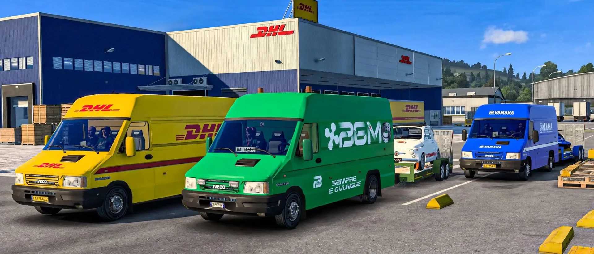 Iveco Daily 35-10 + Trailer 1.61 ETS2 - Euro Truck Simulator 2 Mods ...