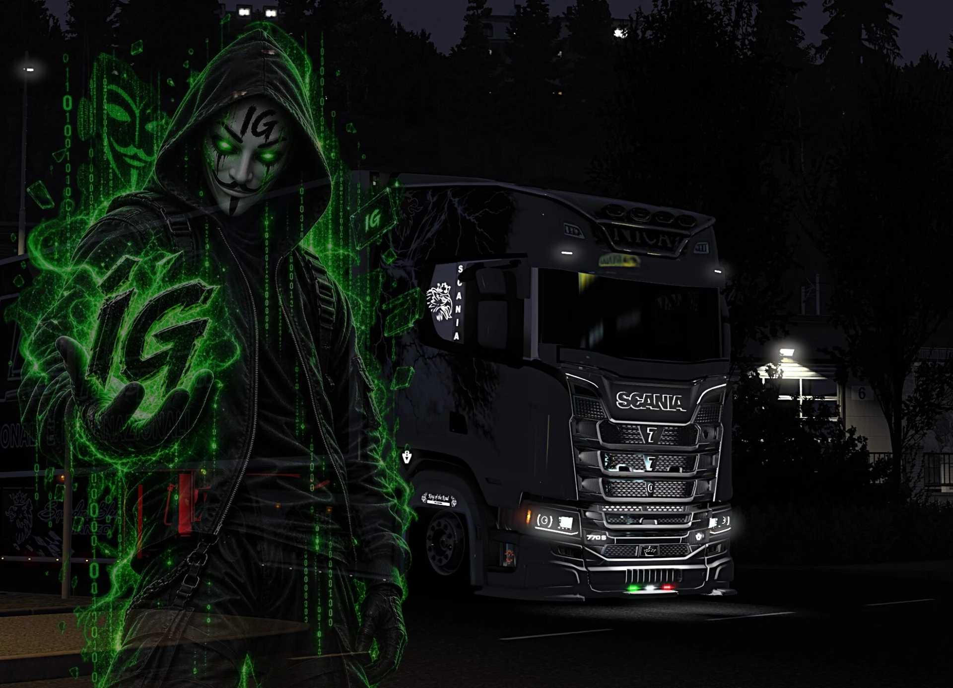SCS Scania Tuning Parts v1.0 ETS2