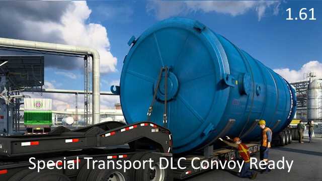 Special Transport DLC Convoy v1.61 ATS
