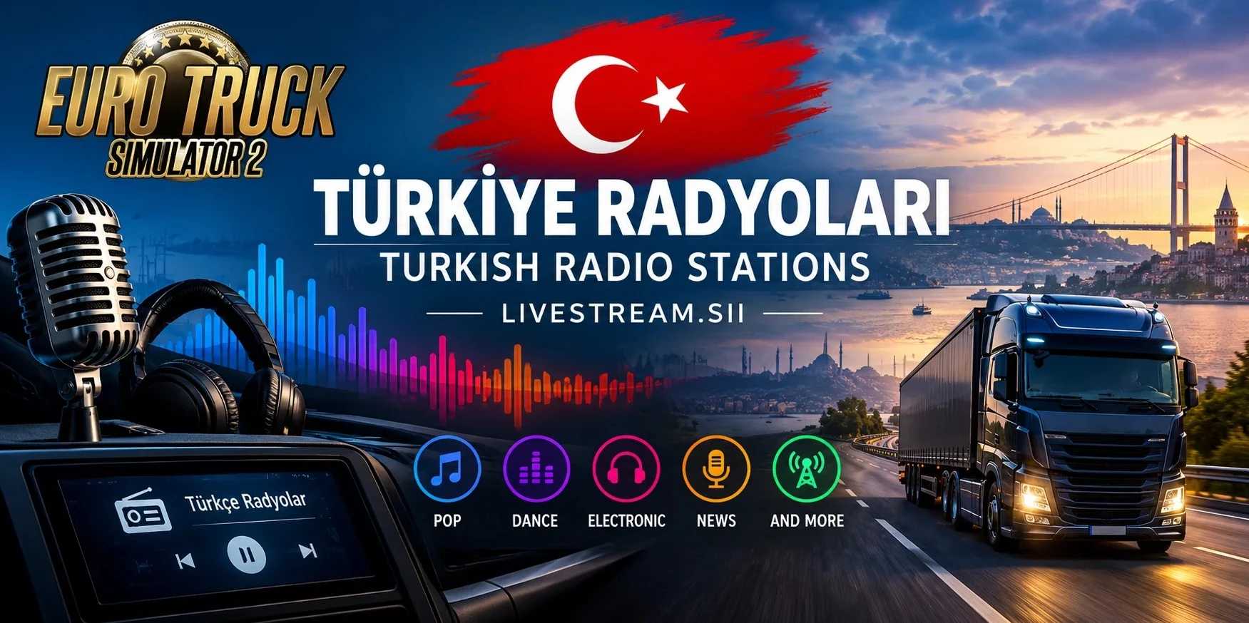 Turkey Radio Stations – Livestream.sii v1.0 ETS2
